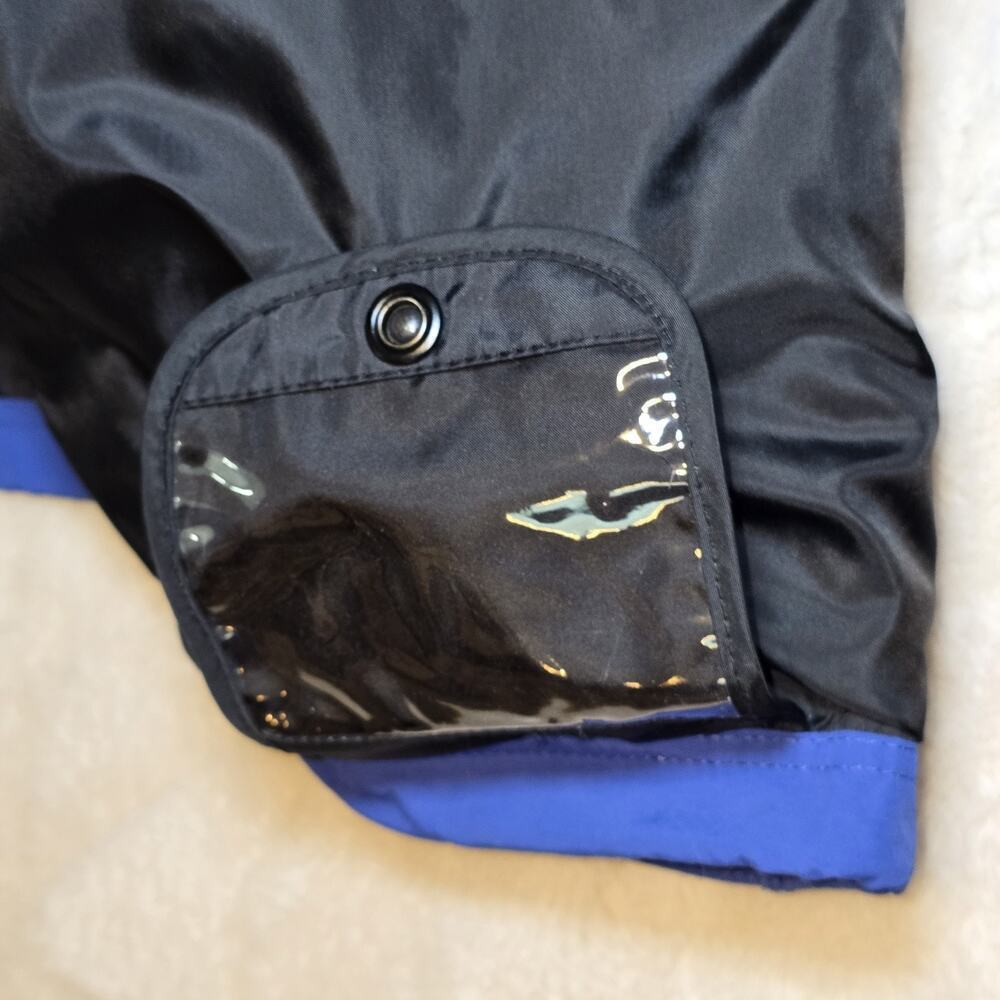 Vintage Gerry Ski Jacket Men’s Medium Blue Gray Hooded 90s Y2K Snowboarding Coat - Picture 14 of 16